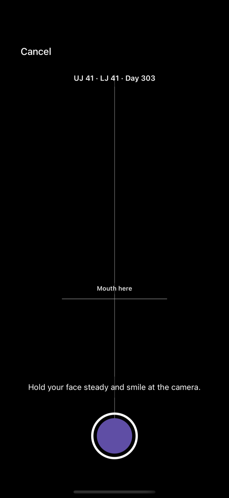 Milo camera — gentle alignment guide for the same angle every time